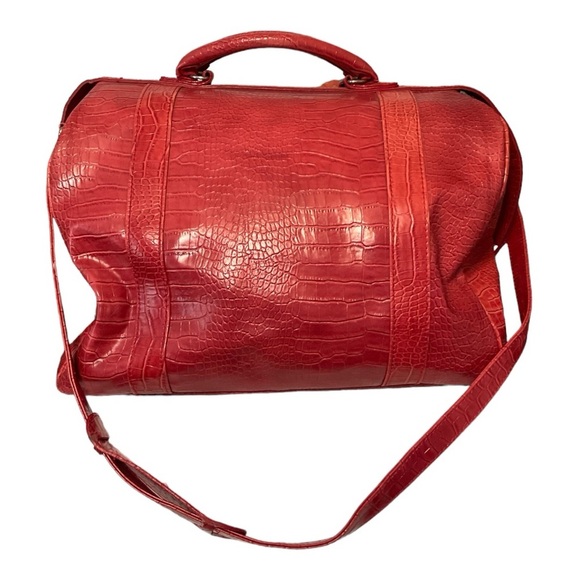 Bath & Body Works Vintage Faux Croc Embossed Tote Bag - Picture 2 of 10